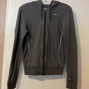 Nike Women’s Full-Zip Grey Hoodie